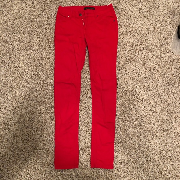 Zara red jeans zipper - Picture 6 of 7